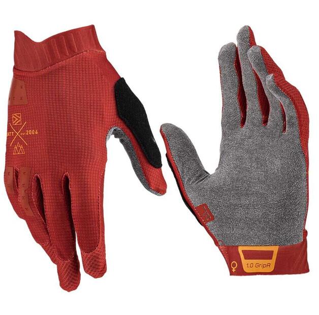 Велосипедные перчатки Leatt MTB 1.0 GripR Women (красный)