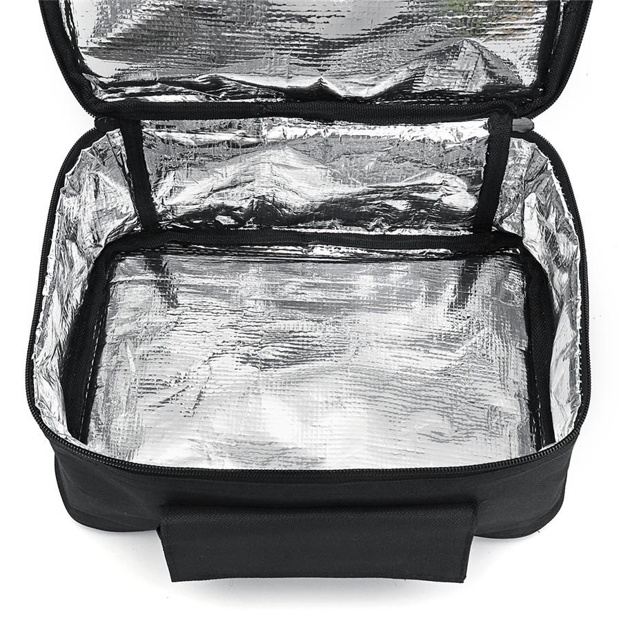Blk Personal Portable Electric Oven Mini Mac Hot Logic Food Tote Picnic Camping