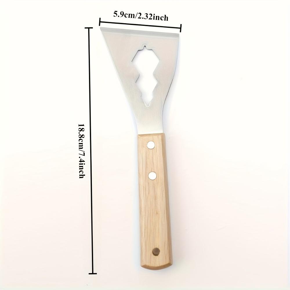 1 Stück Mehrzweck-Farbschaber & Entfernungswerkzeug mit ergonomischem Griff & gezahnter Klinge - für Zement, Putz, Farbentfernung