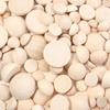 5-50pcs Natural Half Round Wooden Beads 10-50mm Half Unfinished Wood Balls Split Wood Beads For DIY Crafts Toy Home Decoration