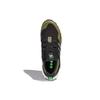 Adidas Ult Anti-Twist Comfortable Fabric Non-Slip Wear-Resistant Mid-Top Trail Running Shoes Unisex Running Shoes Black Green GY6311