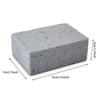 1pc Outdoor BBQ Grill Cleaning Brush Brick Block Barbecue Cleaning Stone Barbecue Rack High Temperature Resistant Cleaning Brick