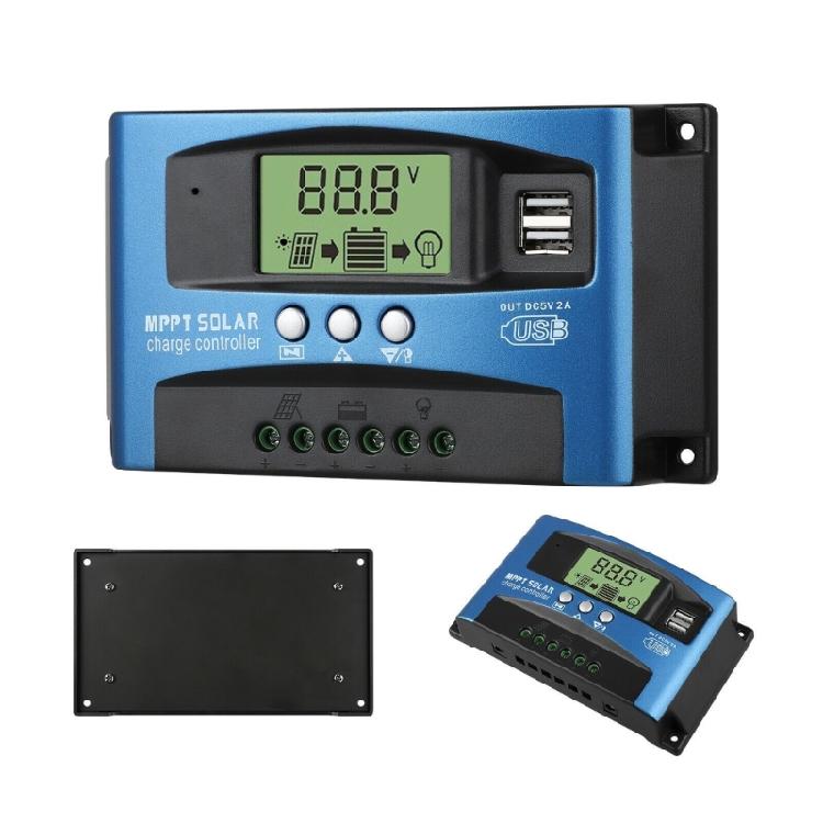 MPPT Solar Charge Controller 30A 40A 50A 60A 80A 100A Automatic Charge Discharge