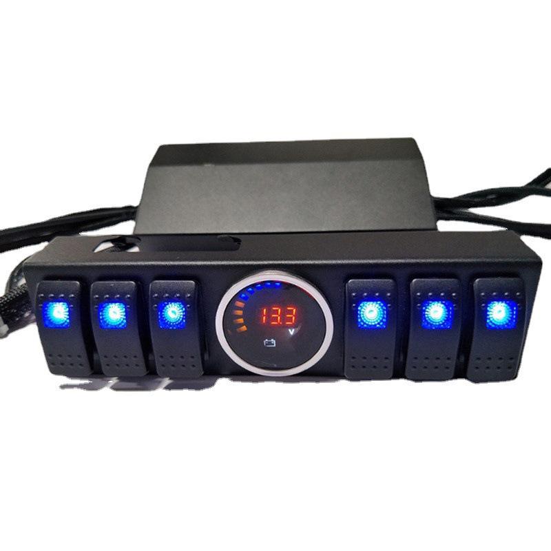 

JEEP Wrangler JK 6-Way Relay Box & Switch Panel Controller