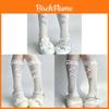 Lolita Socks With Lace Bows For Women Summer Fashion Cotton Blend