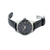 Seiko Mechanical Movement Genuine Leather Strap Watch Unisex Black Dial SPB231J1 SPB231J1
