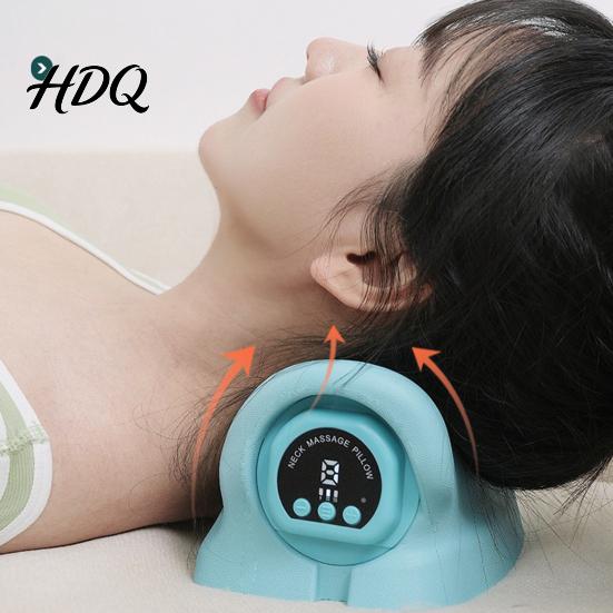 Men Women Neck Massager Multi-purpose Relief Relaxer Adjustable Temperature Shoulder Pain Pillow Deep Ergonomic Portable Heated Vibration