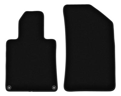 BASIC Velour Floor Mats Front For: Peugeot 508 RXH Rear (2010-2018)