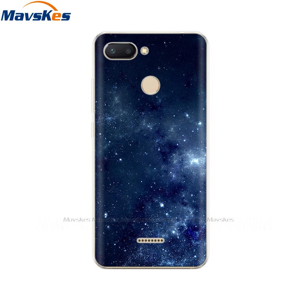 Silicone Cover for Xiaomi Redmi 6 Case Full Protection Soft Tpu Back Cover Phone Case for Xiaomi Redmi 6 Redmi6 Bumper Coque Bag