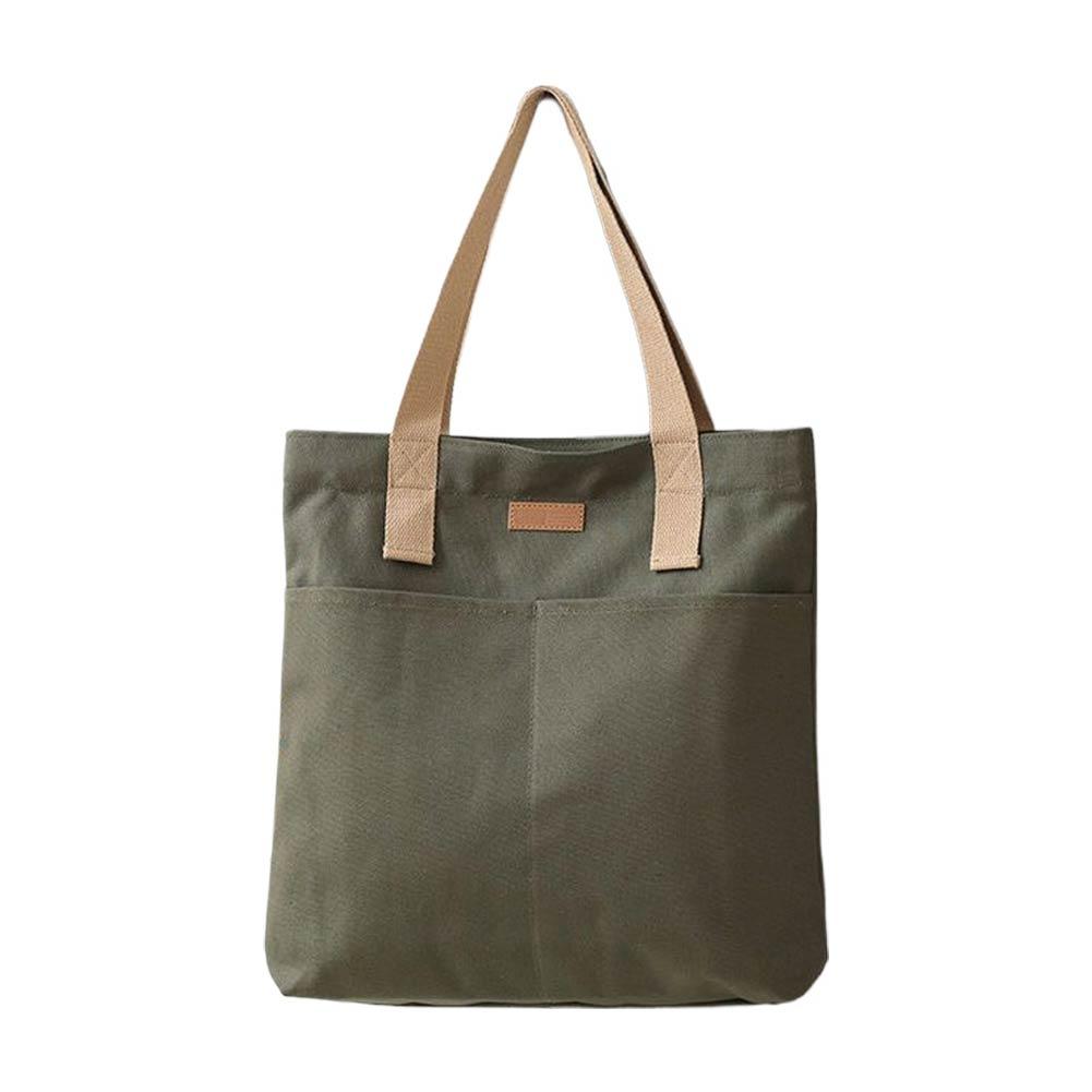 

Women s Tote Bag Large capacity Canvas Hand-held Shoulder bag Handbag Convenient Underarm pouch Class Commuter Bag