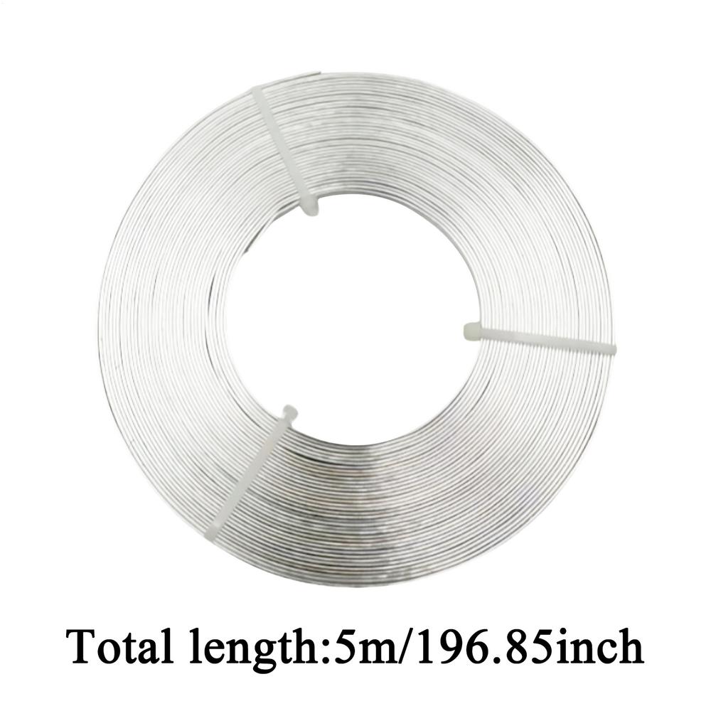 5Meters Bendable Metal Wire for Crafts Aluminum Wire Versatile Painted Aluminium Metal Wire For DIY Jewelry Findings