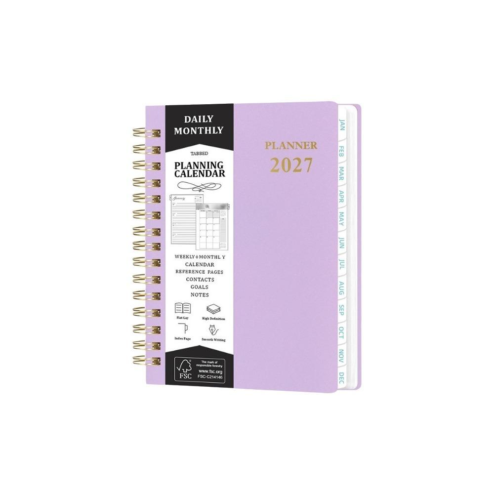 A5 2027 Yearly Planner Notebook Efficiency To-do List Notebook Stationery