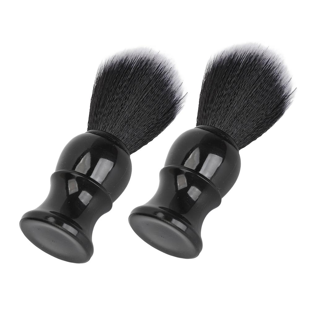 2 stücke Männer Bart Seife Pinsel Feine Synthetische Borsten Trimmen Seife Pinsel Schnell Trocknend Schnurrbart Schaum