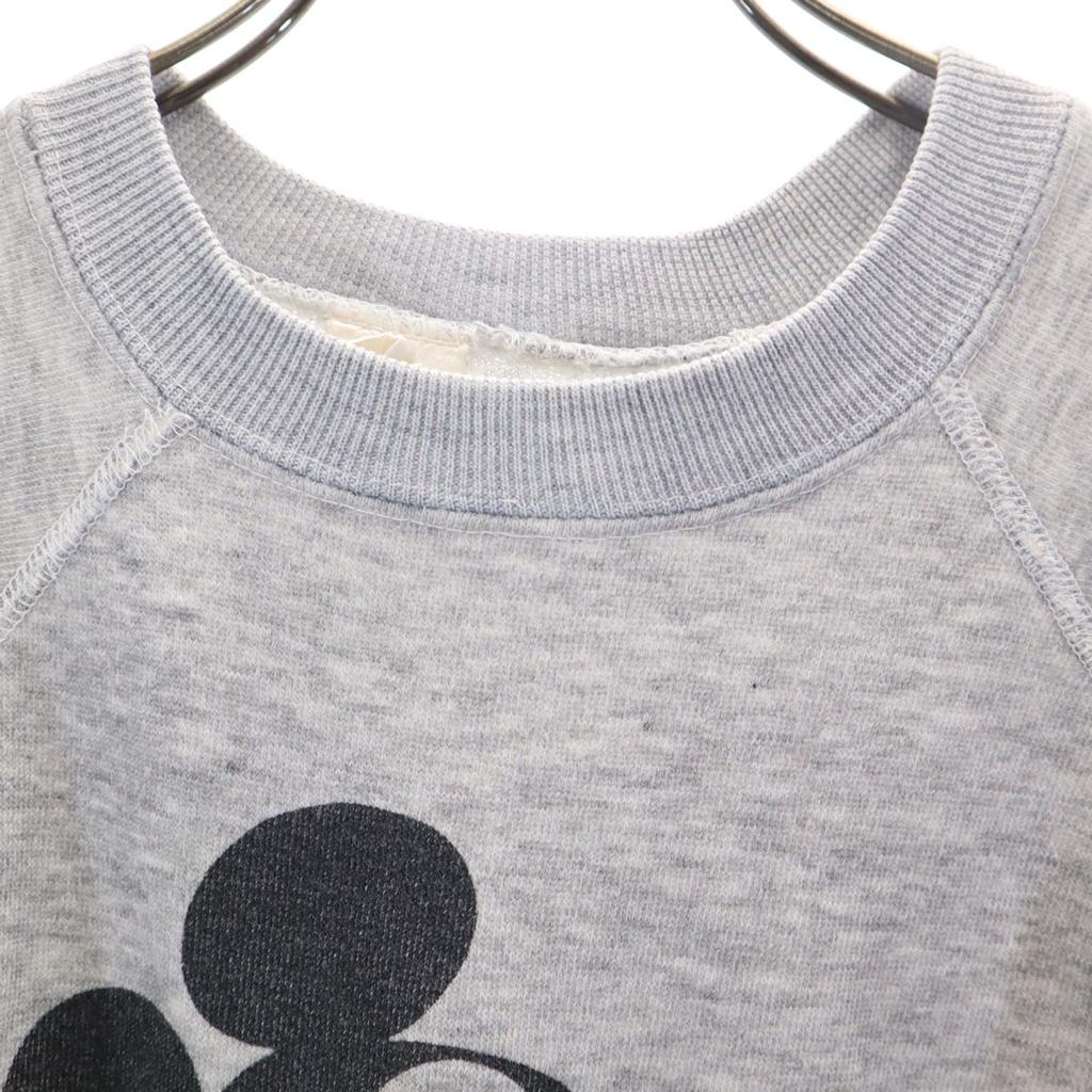 90s Old Long Sleeve Sweat M Gray Disney Women Used