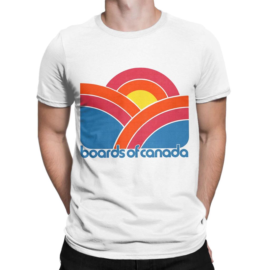 Boards Of Canada Art Minimaliste Graphique Drôle T-shirt 100% Coton Boards of Canada T-shirts Hauts Pour Unisexe