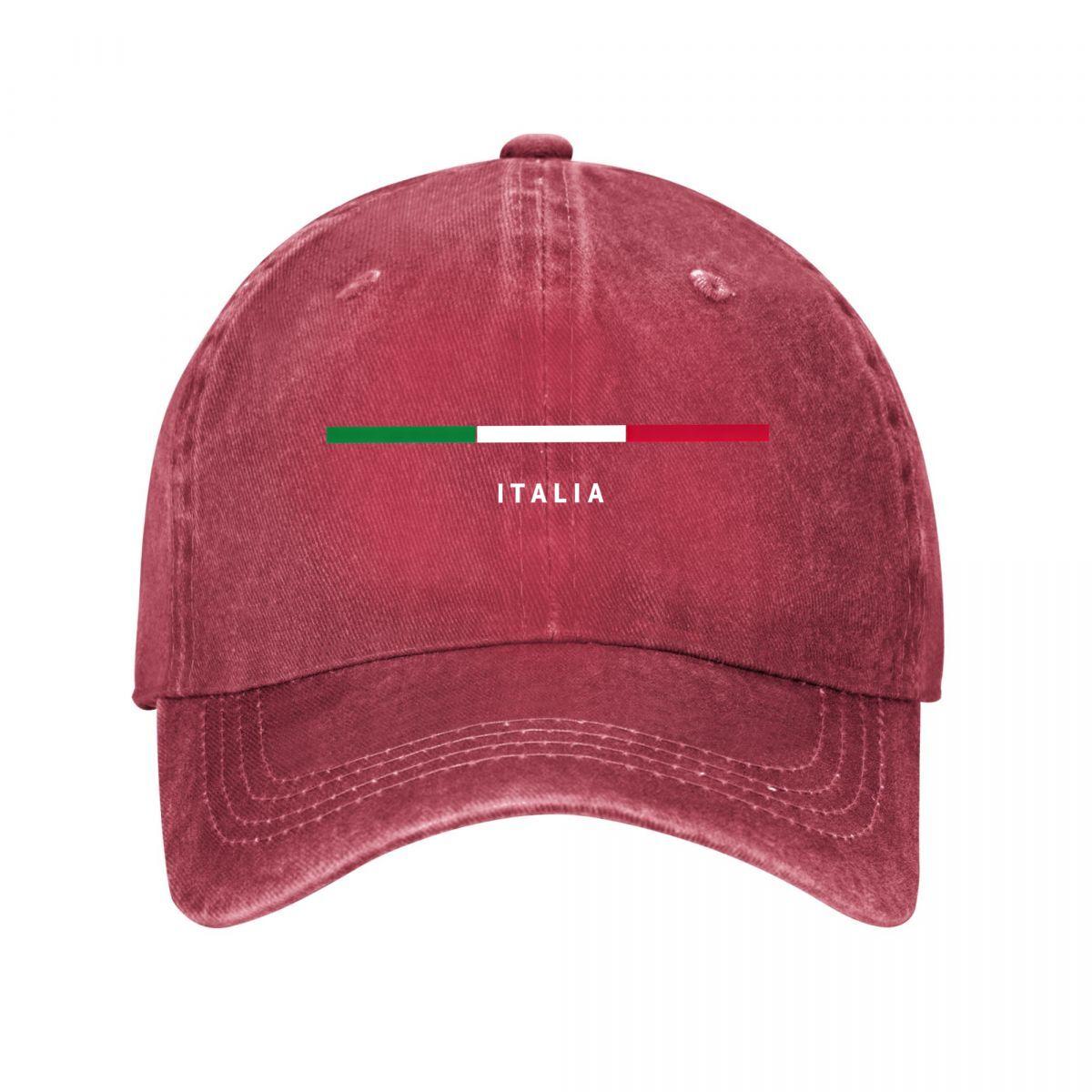 Italy Vintage Baseball Cap New Vintage Washed Cotton Baseball Cap Parent Kids Sun Hats Adjustable