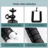 Versatile Mini Octopus Tripod: Portable Phone Holder for Outdoor Photography, Desktop Use, and Binge-Watching.