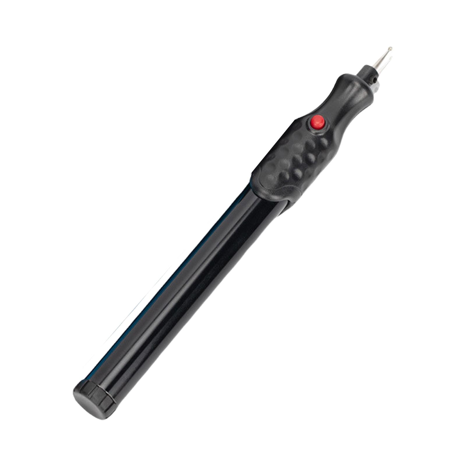 

Мини ручная электрическая гравировальная ручка для точной гравировки на различных материалах, для DIY и художественных проектов, с эргономичным дизайном чёрный