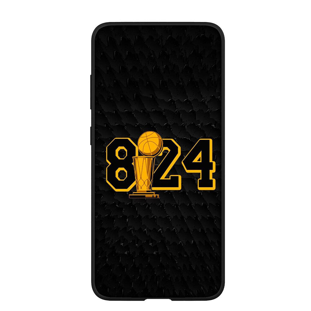 Phone Case for Samsung Galaxy S25 S23 S22 S24 Ultra FE Plus A05 A06 A15 A16 A36 A37 A35 A54 A55 A56 A57 A25 A53 Basketball Sports No 24 No24 8 Cover
