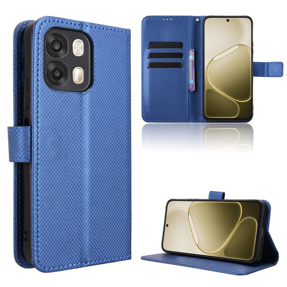 Flip-Hülle für OPPO A6 / OPPO A6S Ledertasche [Flip Vintage-Leder] Stoßfest Langlebig Retro Handyhülle