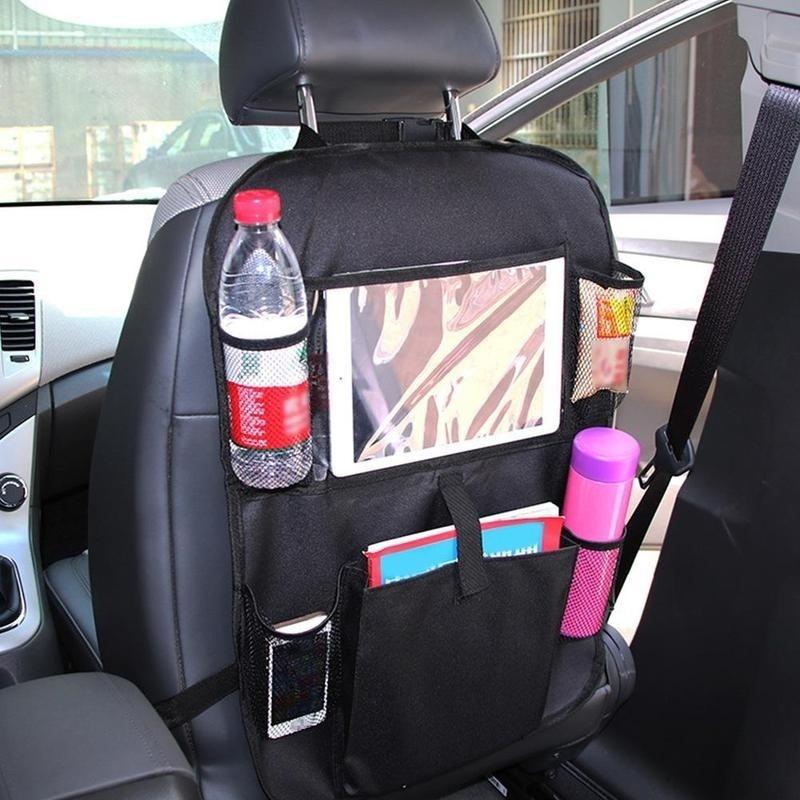Universal Car Organizer Backseat Tablet PC Stand iPad Holder Car Backseat Storage Bag Multi-Pocket Car Seat Organizer Holder