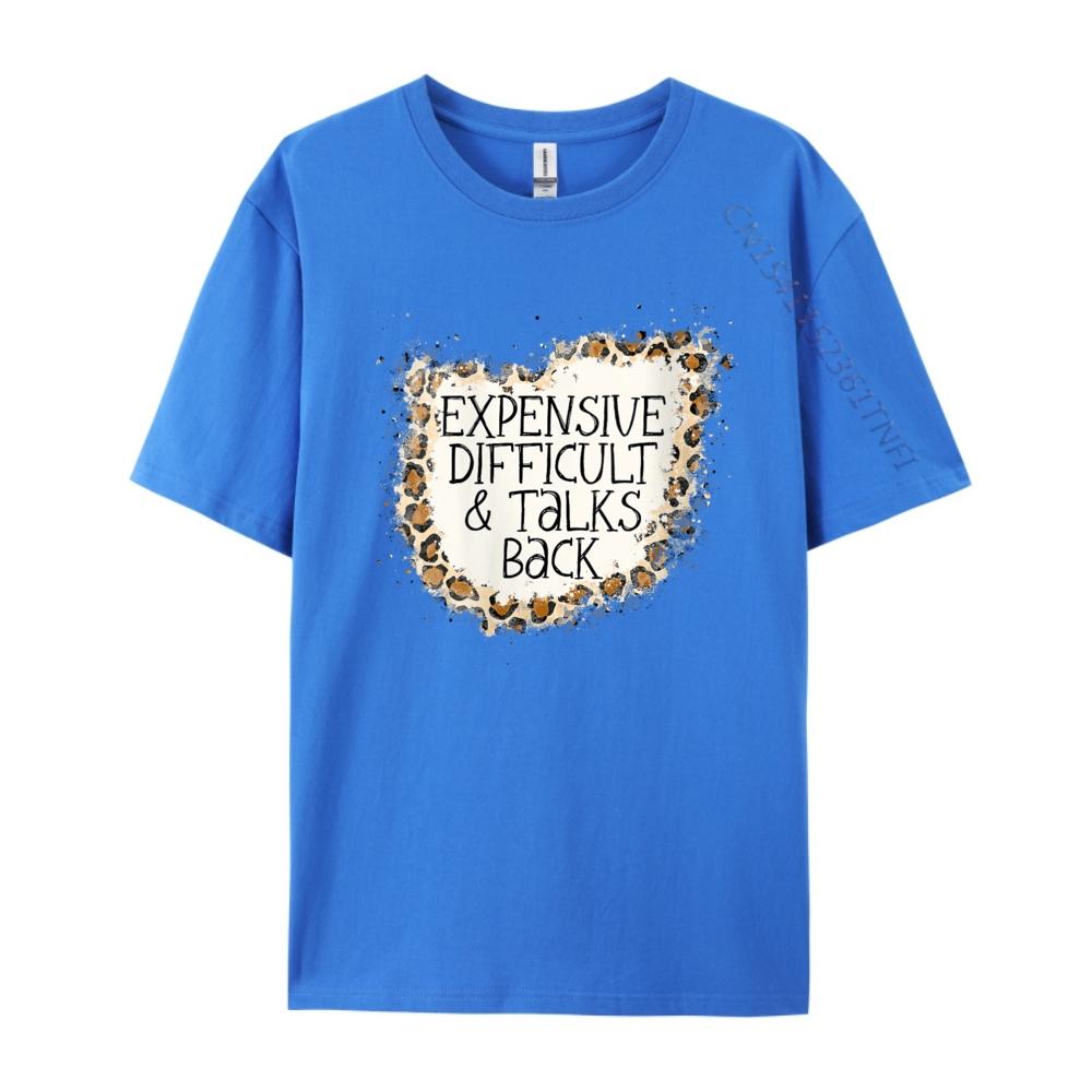 Expensive Difficult And Talks Back Harajuku T Shirt Man Cool Streetwear Natural Man Clothes Plus Size