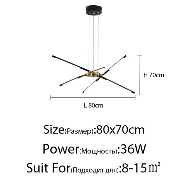 Modern Minimalist Living Room Pendant Lamp Creative Restaurant Bar Chandelier Luxury Bedroom Study Lights Combination Luminaire