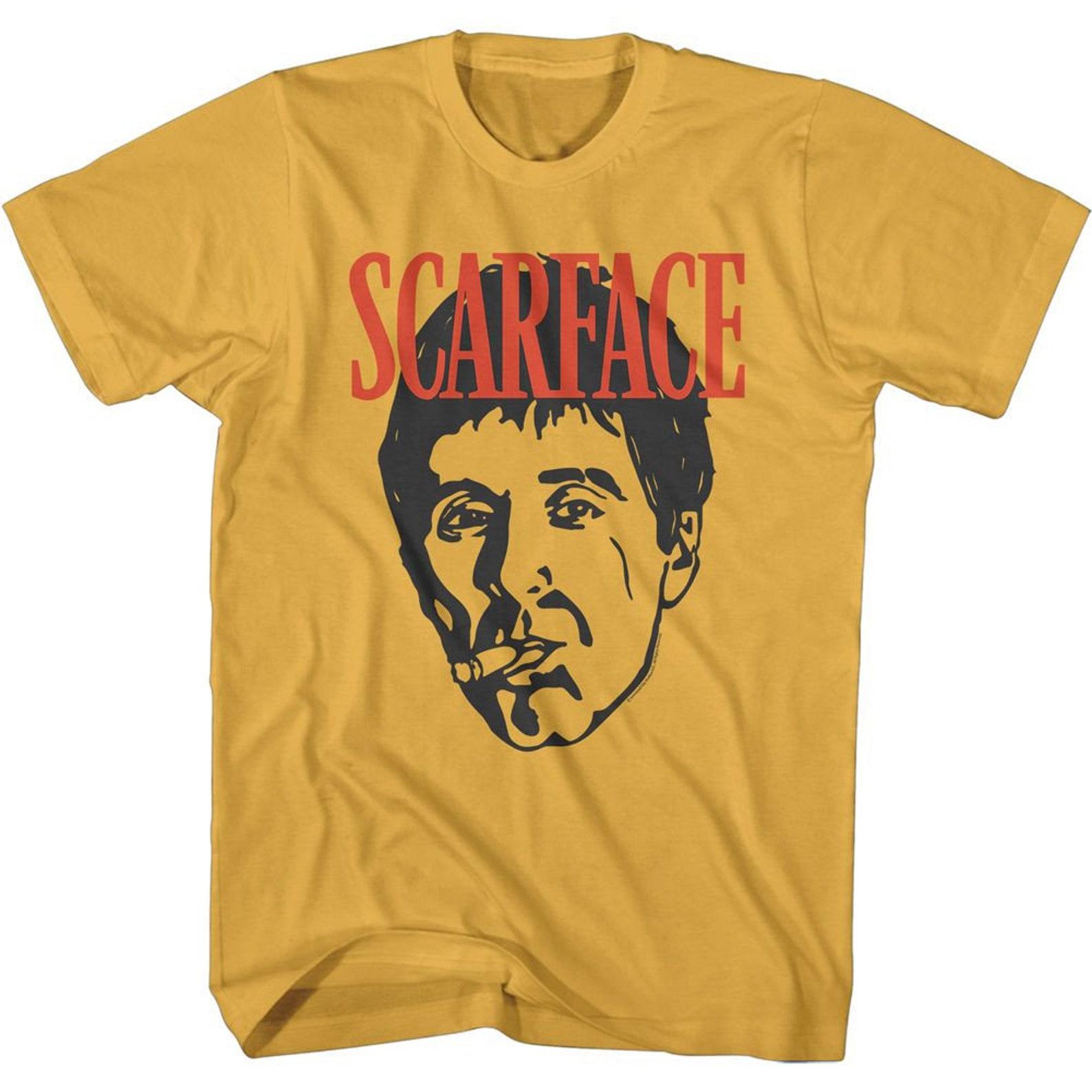 Scarface Scarface Face Ginger Adult T-Shirt XL