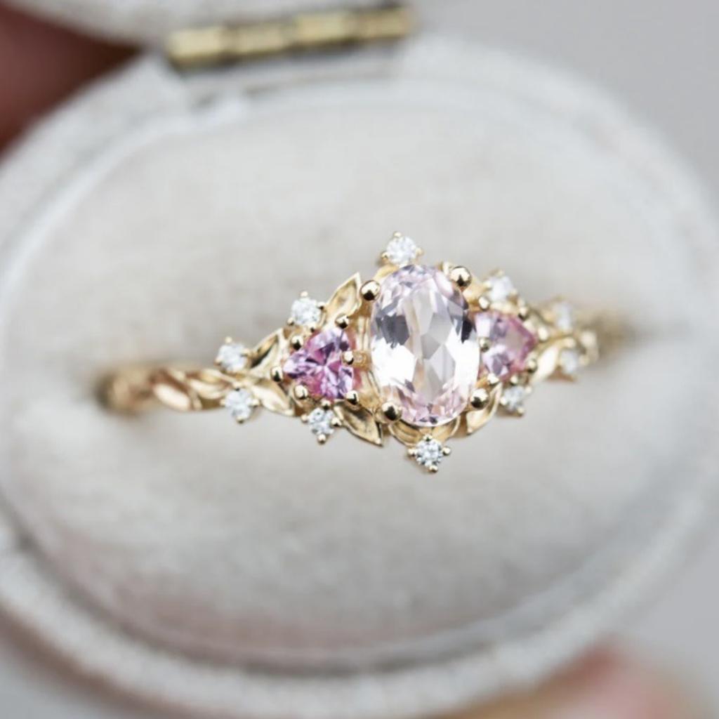 Luxury Simple Small Fresh Inlaid Zircon Ring Fashionable Personalized Ins Wind Women's Single Ring Ring Wholesale