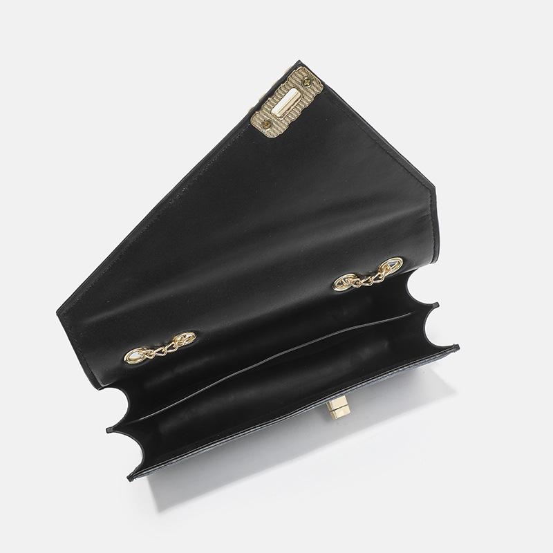 Fashion New Women Shoulder Bags Luxury PU Leather Small Square Bags Simple Flap Chain Crossbody Bags Female Messenger Handbags