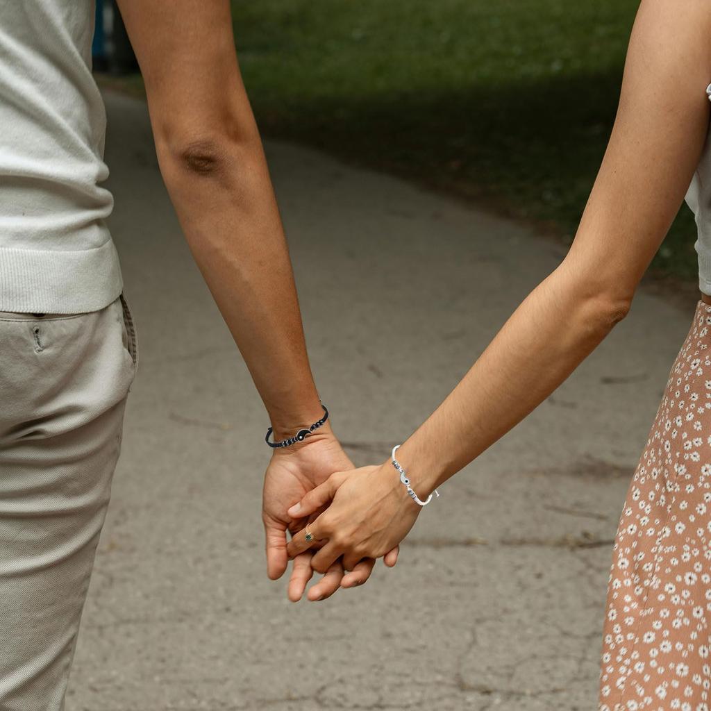 Relationship Friendship Gift Bracelet 1pcs Best Friends Couples Bracelets for Women Men Matching Bracelet Promise Bracelet