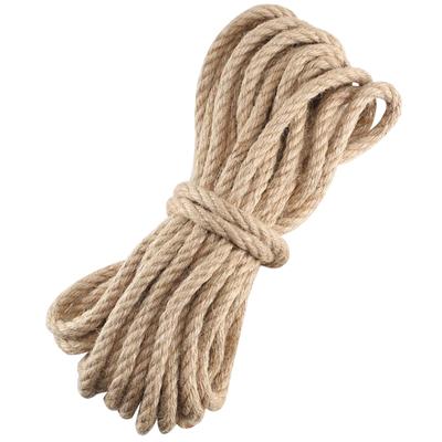 10mm Natürliche Jute-Schnur Seil Schnur Etikett Aufhänge-Seil Hochzeit Zuhause Gewebt Dekorativ DIY Bastelartikel Seil 10m Länge