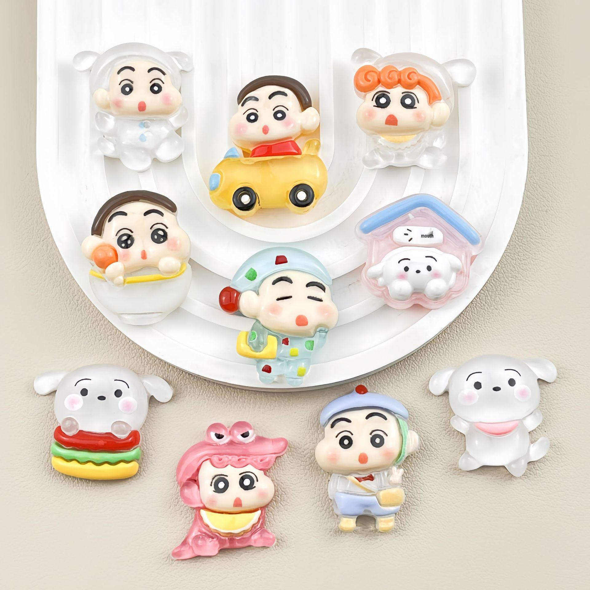 Xiaoxin DIY Resin Kit: Cartoon Hair Clip, Phone Case & Keychain Accents