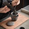 Purple Pottery Tea Set Outdoor Travel Tea Set Portable Kungfu Tea Set Teapot Small Package