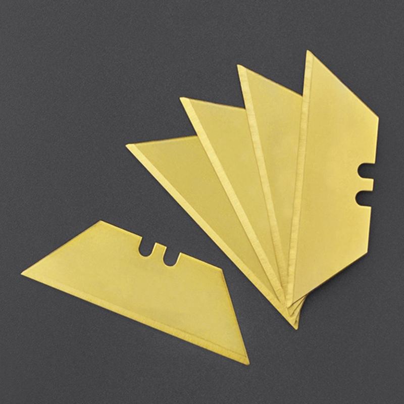 Utility Knifes Replacement Blades,  Spare Blade Pack with Utility Knife Included(10 Pack)