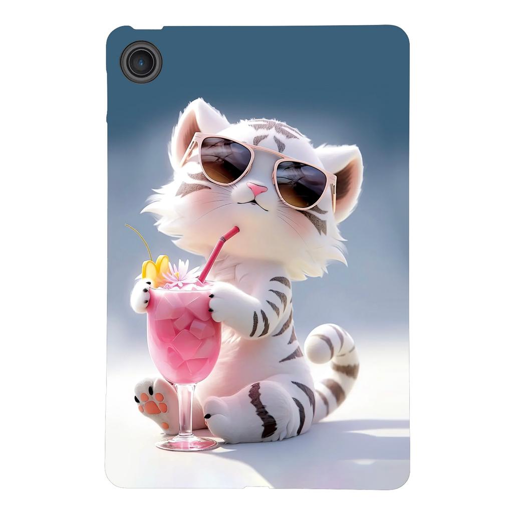 For Lenovo Tab 10.1 (2025) TB311XU/Zhaoyang K10C Case Pattern Printing Slim Soft TPU Tablet Cover