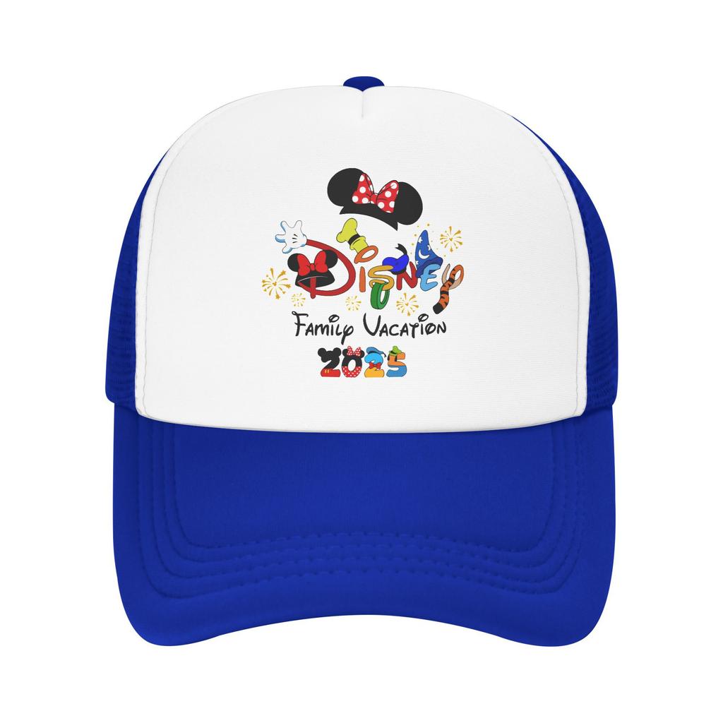 Disney mickey Family Vacation 2025 Disneyworld Trip Baseball Cap For Men Women Cooling Breathable Mesh Side Sun Hats Caps