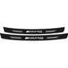 1pcs Carbon Fiber Car Trunk Rear Bumper Sticker Guard Plate Protector For Mercedes Benz AMG W204 W213 W205 W211 W212 W176