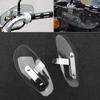 Motorcycle 1Pair Smoke Clear Handle Bar Hand Guard Cold Protector Wind Deflector Shield For Honda/Yamaha/Suzuki