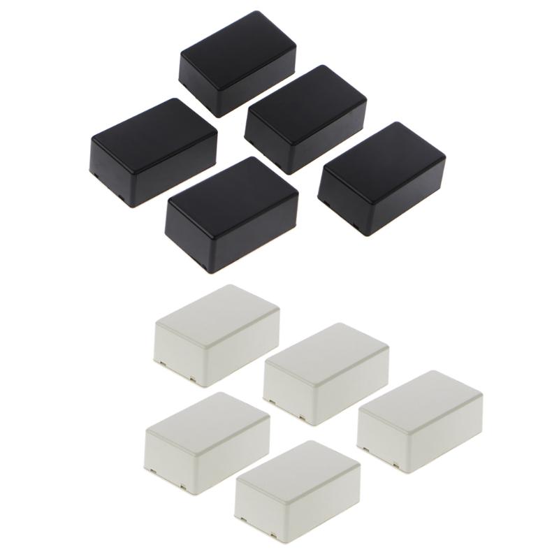 1x New Plastic Electronic Project Box Enclosure Instrument case DIY 100x60x25mm