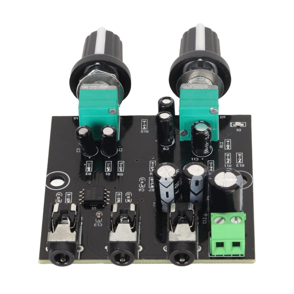 Stereo Sound Signal Mixer Board Module 2 Channel Input 1 Channel Output Headphone Amplifier Board Mo