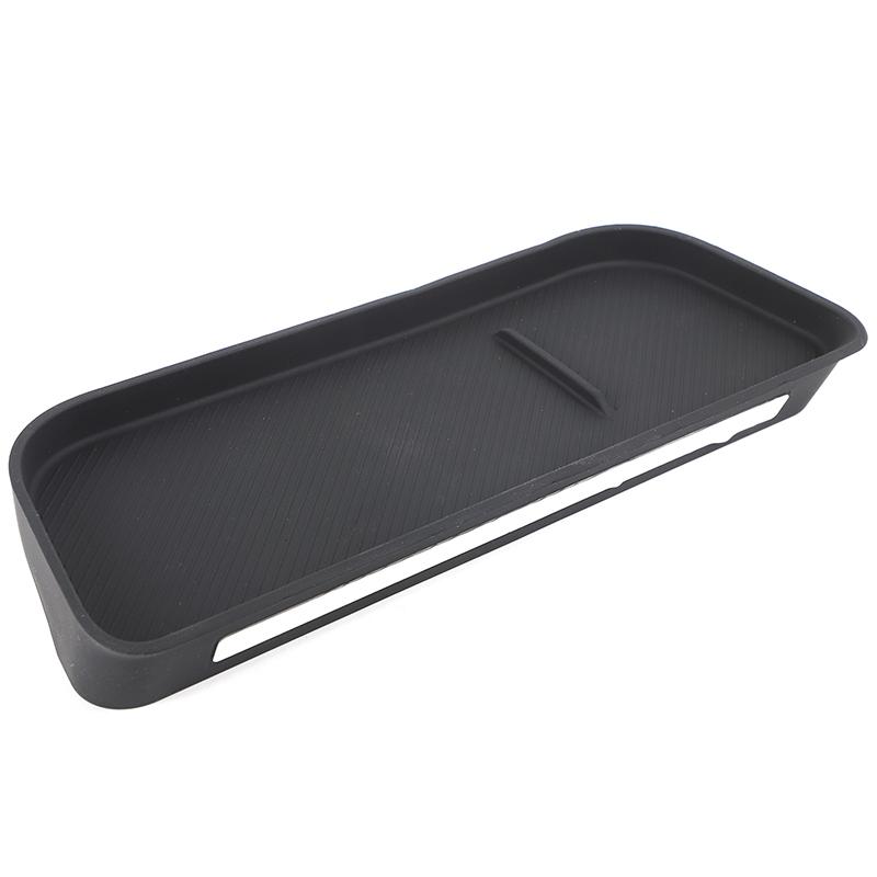 

For Kia EV3 2024 2025 2026 Car Dashboard Storage Tray Display Screen Rear Storage Box Tray Center Console Organizer Accessories чёрный