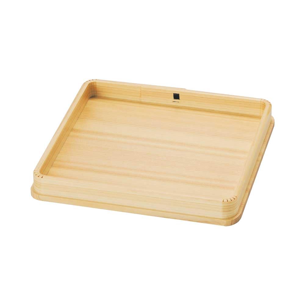 Yamaco Hinoki x x 38216 (Japanese Cypress) 6-inch Plate, 17.7 17.7 H2.1cm,