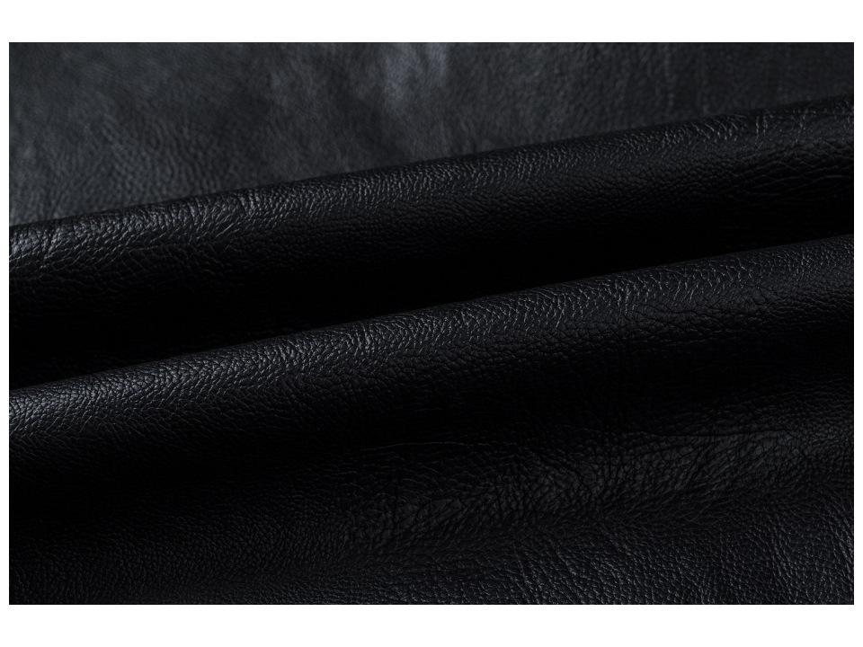 Męska Retro Patchworkowa Skórzana Kurtka Biker, Stójka, Ciepła, Jesień/Zima Casualowa Moda