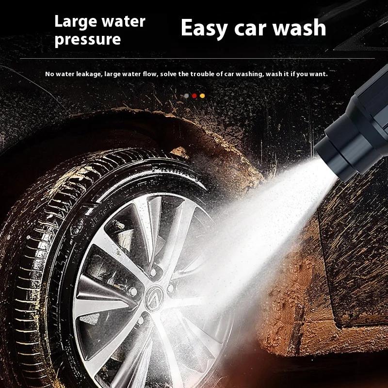 Multi Functional High-pressure Flushing Water Gun, 10M and 20M Explosion-proof Hoses, Household Garden Floor Cleaning Water Gun