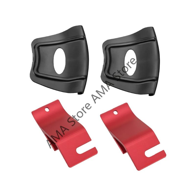 

X7JF Pack of 4 Motorcycle Tire Repair Tools Featuring Ergonomic Handle for Comfortable Grip & Efficient Tire Changing чёрный