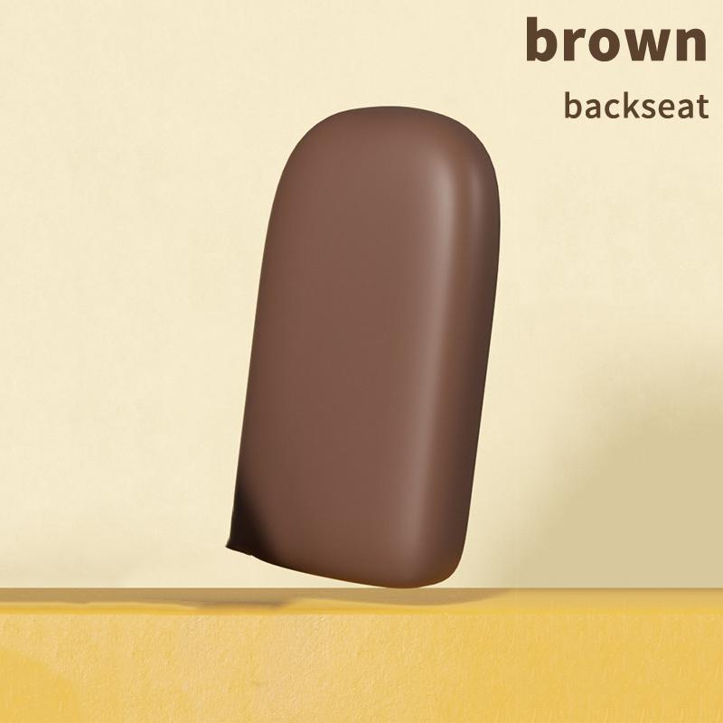 

1 Piece Motorcycle Seat Chair Mat Accessories Four Seasons Electric Car Seat Cover Sunshade Waterproof Car Seat Pad Cover Brown Rear