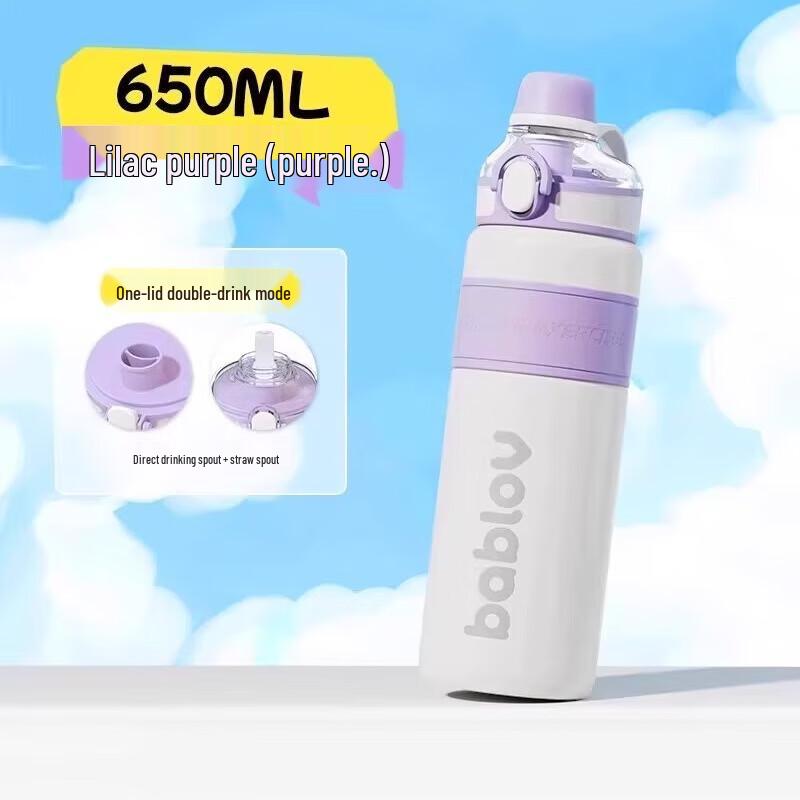 BabloV Insulated Straw Water Bottle