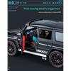 Large 1/18 Sacle Benz G800 Off Road SUV Alloy Metal Diecast Model Car Sound & Light Collectibles Ornaments Birthday Gift Friend