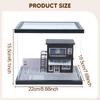 1/64 Scale Model Car Display Case Miniature Scenery Street Shop Diorama Micro Landscape Decor